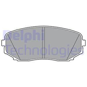 Set placute frana,frana disc punte fata (LP3399 DELPHI) MITSUBISHI