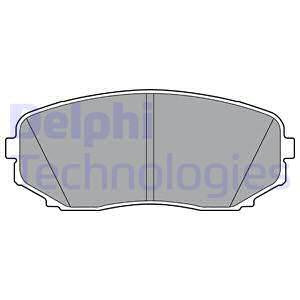 Set placute frana,frana disc punte fata (LP3399 DELPHI) MITSUBISHI