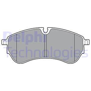 Set placute frana,frana disc punte fata (LP3410 DELPHI) MAN,VW