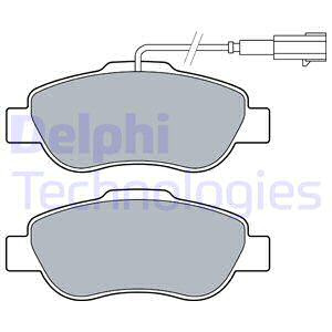 Set placute frana,frana disc punte fata (LP3412 DELPHI) FIAT,FORD