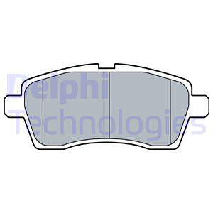 Set placute frana,frana disc punte fata (LP3510 DELPHI) SUZUKI