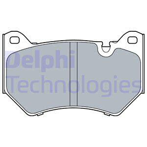 Set placute frana,frana disc punte fata (LP3511 DELPHI) AUDI,AUDI (FAW)