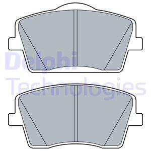 Set placute frana,frana disc punte fata (LP3515 DELPHI) VOLVO,VOLVO ASIA