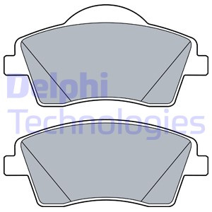 Set placute frana,frana disc punte fata (LP3528 DELPHI) VOLVO,VOLVO ASIA