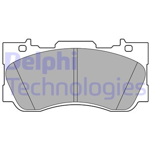 Set placute frana,frana disc punte fata (LP3592 DELPHI) FORD USA