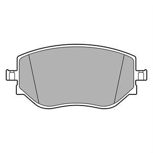 Set placute frana,frana disc punte fata (LP3644 DELPHI) DACIA,NISSAN,RENAULT