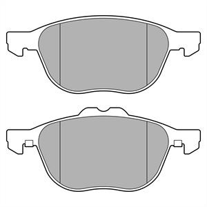 Set placute frana,frana disc punte fata (LP3650 DELPHI) FORD