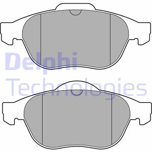 Set placute frana,frana disc punte fata (LP3691 DELPHI) RENAULT