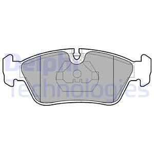 Set placute frana,frana disc punte fata (LP710 DELPHI) BMW