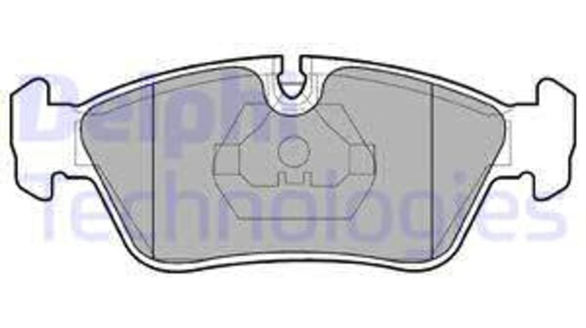 Set placute frana,frana disc punte fata (LP710 DELPHI) BMW