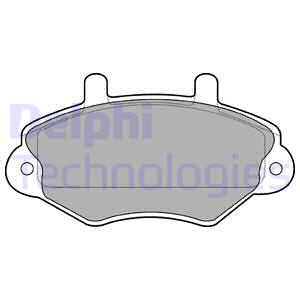 Set placute frana,frana disc punte fata (LP767 DELPHI) FORD