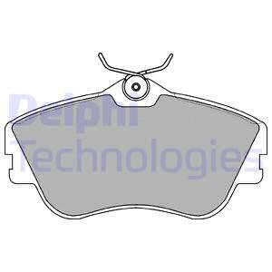 Set placute frana,frana disc punte fata (LP918 DELPHI) VW