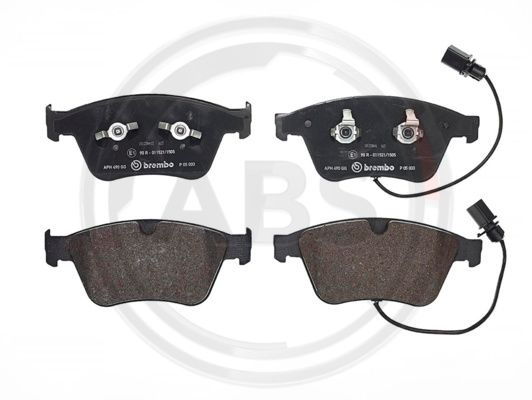 Set placute frana,frana disc punte fata (P05003 ABS) BENTLEY