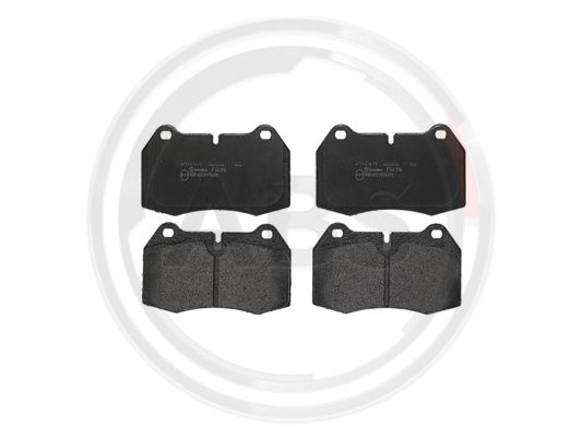 Set placute frana,frana disc punte fata (P06018 ABS) BMW,HONDA,MASERATI