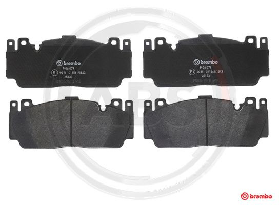 Set placute frana,frana disc punte fata (P06079 ABS) BMW