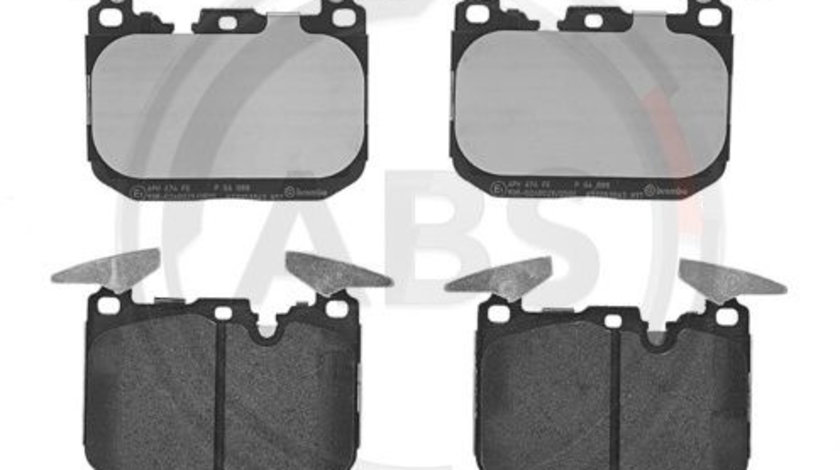 Set placute frana,frana disc punte fata (P06088 ABS) BMW,BMW (BRILLIANCE)