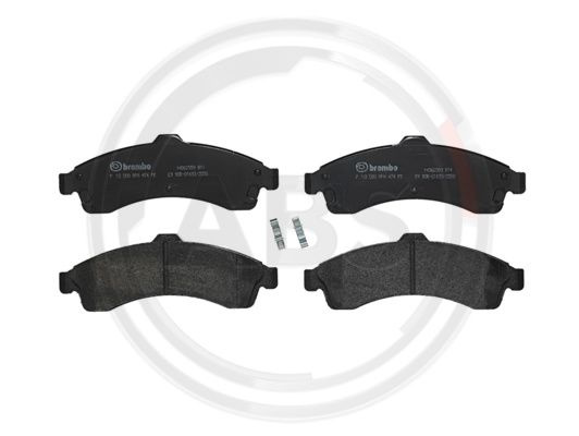 Set placute frana,frana disc punte fata (P10009 ABS) CHEVROLET,ISUZU,SAAB
