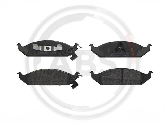 Set placute frana,frana disc punte fata (P11011 ABS) CHRYSLER,DODGE