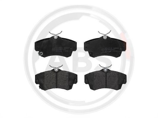 Set placute frana,frana disc punte fata (P11012 ABS) CHRYSLER
