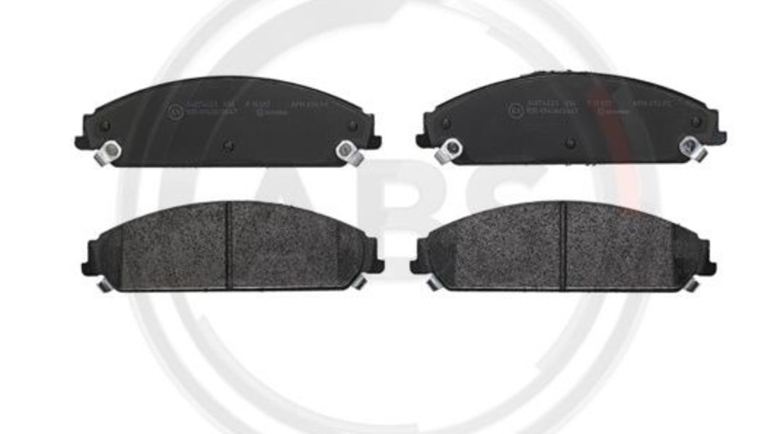 Set placute frana,frana disc punte fata (P11017 ABS) CHRYSLER,CHRYSLER (BBDC),DODGE,LANCIA