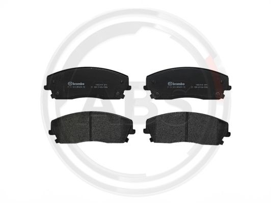 Set placute frana,frana disc punte fata (P11019 ABS) CHRYSLER,DODGE,LANCIA