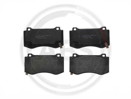 Set placute frana,frana disc punte fata (P11023 ABS) CHRYSLER,DODGE,JEEP