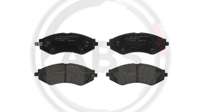 Set placute frana,frana disc punte fata (P15002 ABS) BAOJUN (SGMW),BUICK (SGM),CHEVROLET,CHEVROLET (SGM),DAEWOO,HOLDEN