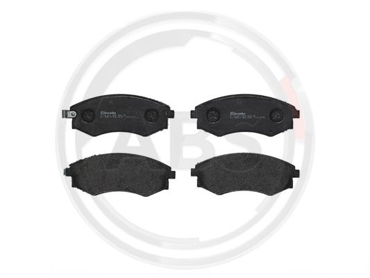 Set placute frana,frana disc punte fata (P15011 ABS) DAEWOO,SSANGYONG