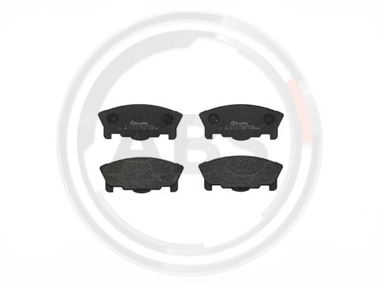 Set placute frana,frana disc punte fata (P16014 ABS) DAIHATSU