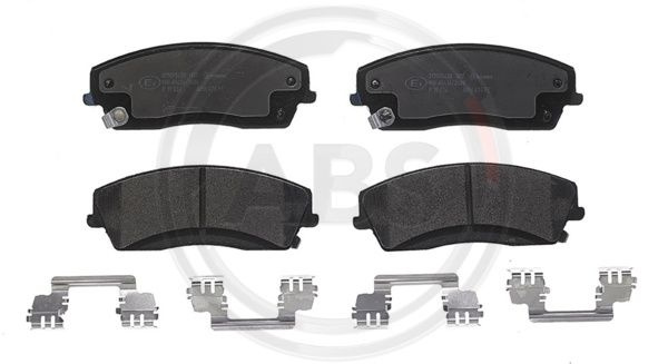 Set placute frana,frana disc punte fata (P18034 ABS) CHRYSLER,DODGE