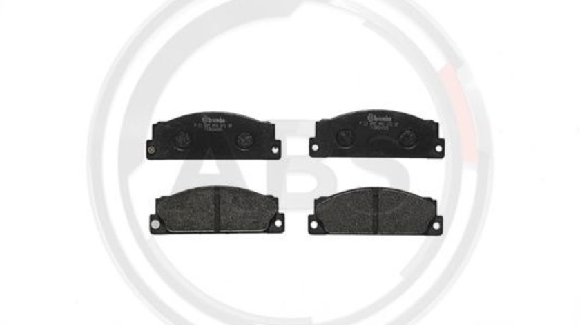 Set placute frana,frana disc punte fata (P23005 ABS) AUTOBIANCHI,FIAT,LANCIA,SEAT