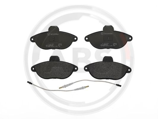 Set placute frana,frana disc punte fata (P23072 ABS) Citroen,FIAT,PEUGEOT
