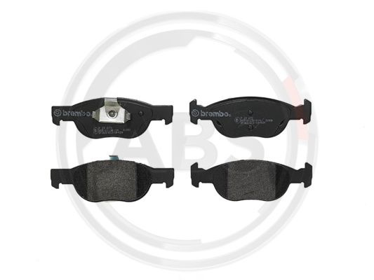Set placute frana,frana disc punte fata (P23073 ABS) FIAT