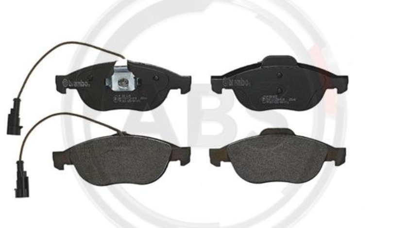 Set placute frana,frana disc punte fata (P23075 ABS) ALFA ROMEO,FIAT,LANCIA