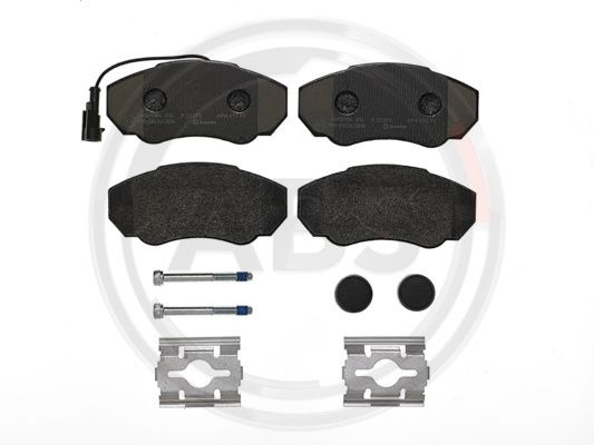 Set placute frana,frana disc punte fata (P23091 ABS) Citroen,FIAT,PEUGEOT