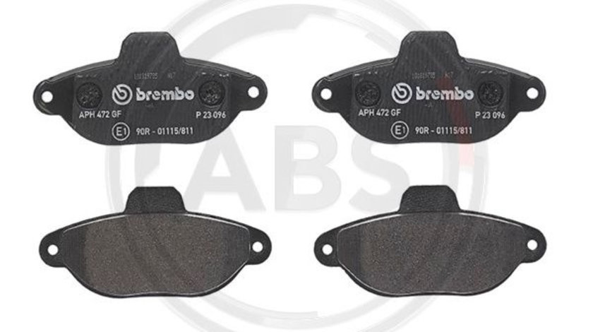 Set placute frana,frana disc punte fata (P23096 ABS) FIAT,LANCIA,ZASTAVA