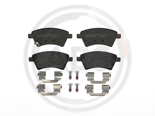 Set placute frana,frana disc punte fata (P23105 ABS) FIAT,SUZUKI