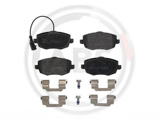 Set placute frana,frana disc punte fata (P23128 ABS) LANCIA