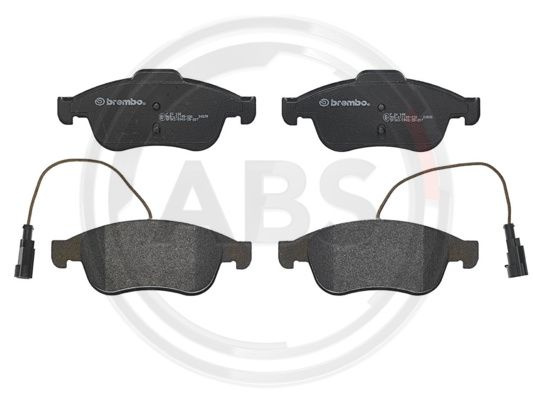 Set placute frana,frana disc punte fata (P23148 ABS) ALFA ROMEO