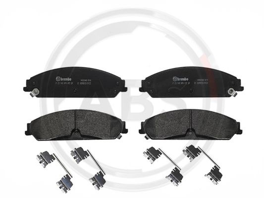 Set placute frana,frana disc punte fata (P23149 ABS) CHRYSLER,DODGE,LANCIA