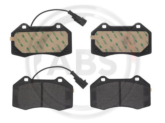 Set placute frana,frana disc punte fata (P23162 ABS) ALFA ROMEO