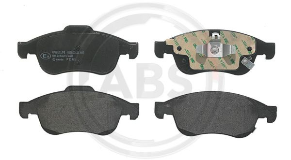Set placute frana,frana disc punte fata (P23165 ABS) FIAT,JEEP