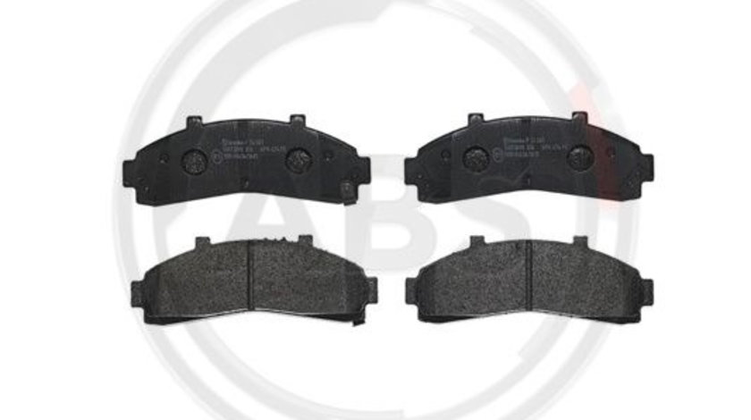 Set placute frana,frana disc punte fata (P24041 ABS) FORD ASIA / OCEANIA,FORD AUSTRALIA,FORD USA,MAZDA