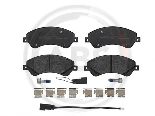 Set placute frana,frana disc punte fata (P24065 ABS) FORD,FORD AUSTRALIA