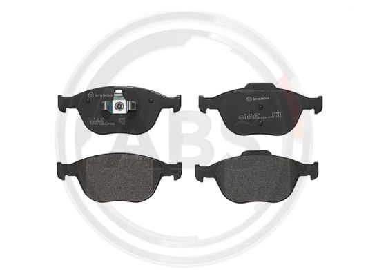 Set placute frana,frana disc punte fata (P24071 ABS) FORD,FORD AUSTRALIA
