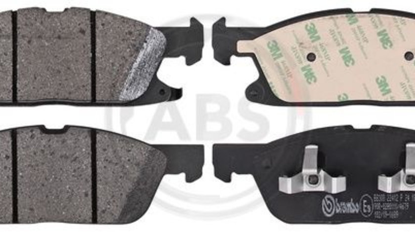 Set placute frana,frana disc punte fata (P24188 ABS) FORD,FORD (CHANGAN),FORD USA,LINCOLN