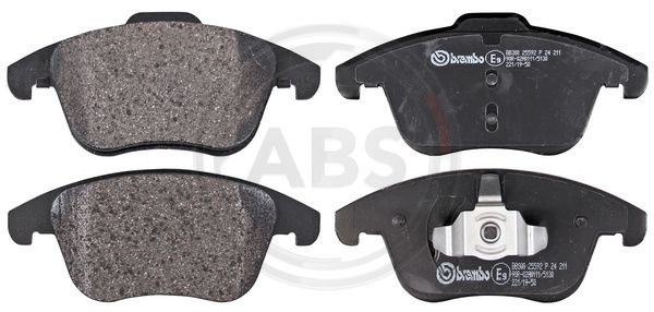 Set placute frana,frana disc punte fata (P24211 ABS) FORD