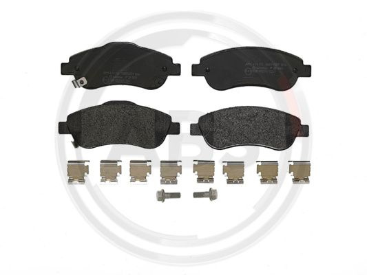 Set placute frana,frana disc punte fata (P28045 ABS) HONDA