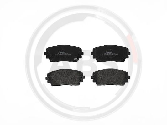 Set placute frana,frana disc punte fata (P30053 ABS) KIA