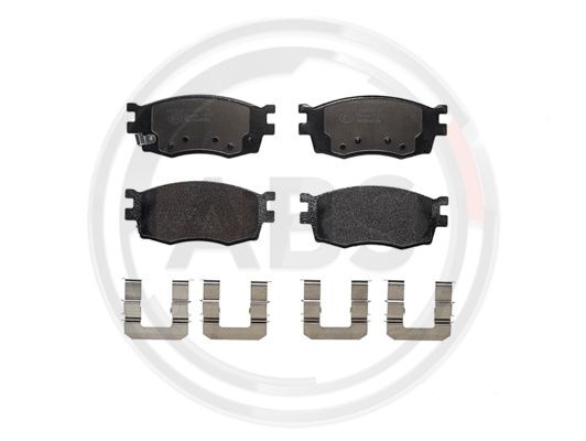 Set placute frana,frana disc punte fata (P30069 ABS) HYUNDAI